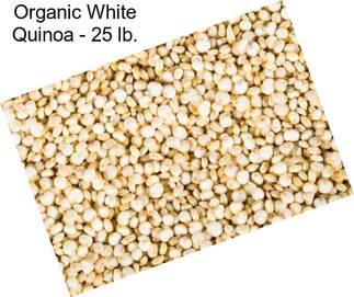 Organic White Quinoa - 25 lb.