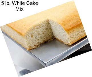 5 lb. White Cake Mix