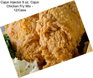 Cajun Injector 9 oz. Cajun Chicken Fry Mix - 12/Case