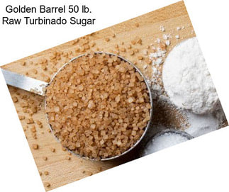 Golden Barrel 50 lb. Raw Turbinado Sugar