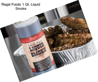 Regal Foods 1 Qt. Liquid Smoke