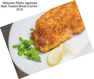 Kikkoman Panko Japanese Style Toasted Bread Crumbs - 25 lb.