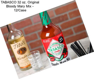 TABASCO 32 oz. Original Bloody Mary Mix - 12/Case