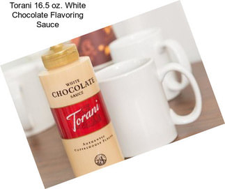 Torani 16.5 oz. White Chocolate Flavoring Sauce