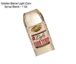 Golden Barrel Light Corn Syrup Blend - 1 Qt.