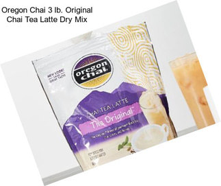 Oregon Chai 3 lb. Original Chai Tea Latte Dry Mix