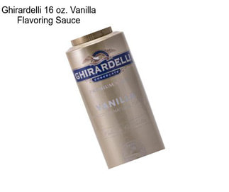 Ghirardelli 16 oz. Vanilla Flavoring Sauce