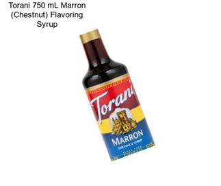 Torani 750 mL Marron (Chestnut) Flavoring Syrup