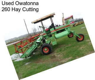 Used Owatonna 260 Hay Cutting