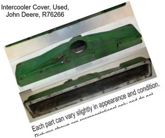 Intercooler Cover, Used, John Deere, R76266