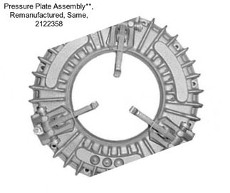 Pressure Plate Assembly**, Remanufactured, Same, 2122358