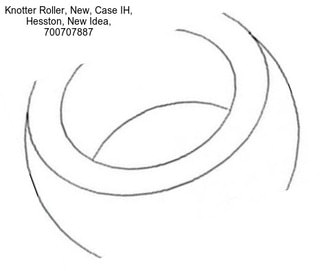 Knotter Roller, New, Case IH, Hesston, New Idea, 700707887