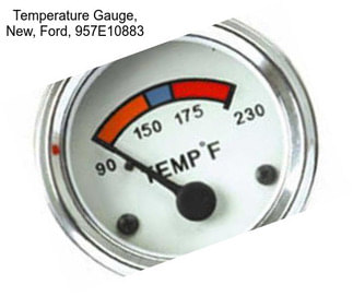 Temperature Gauge, New, Ford, 957E10883