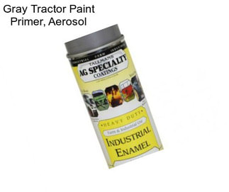 Gray Tractor Paint Primer, Aerosol