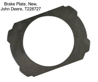 Brake Plate, New, John Deere, T228727
