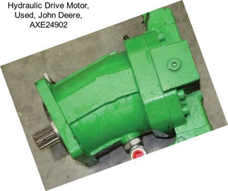 Hydraulic Drive Motor, Used, John Deere, AXE24902