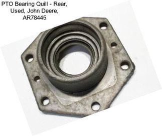 PTO Bearing Quill - Rear, Used, John Deere, AR78445
