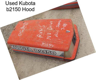 Used Kubota b2150 Hood