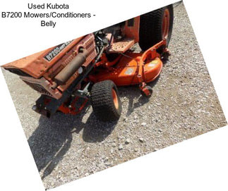 Used Kubota B7200 Mowers/Conditioners - Belly