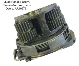Quad-Range Pack**, Remanufactured, John Deere, AR105791