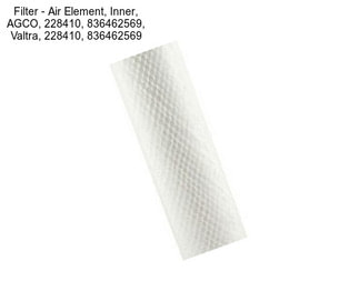 Filter - Air Element, Inner, AGCO, 228410, 836462569, Valtra, 228410, 836462569