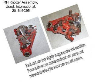 RH Knotter Assembly, Used, International, 201646C95