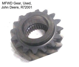 MFWD Gear, Used, John Deere, R72001