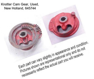 Knotter Cam Gear, Used, New Holland, 645744