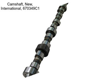 Camshaft, New, International, 670349C1