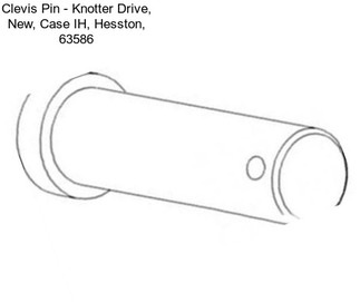 Clevis Pin - Knotter Drive, New, Case IH, Hesston, 63586