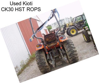 Used Kioti CK30 HST ROPS