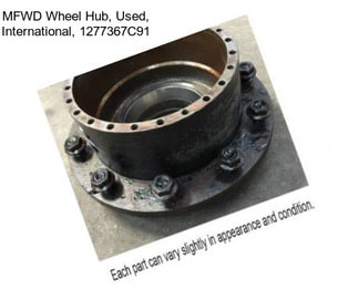MFWD Wheel Hub, Used, International, 1277367C91