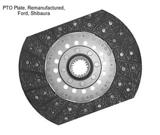 PTO Plate, Remanufactured, Ford, Shibaura