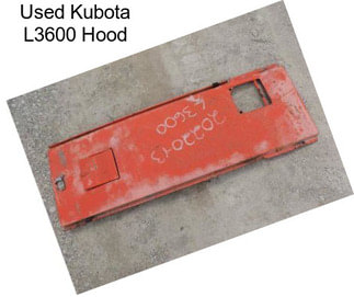 Used Kubota L3600 Hood
