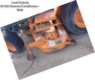 Used Kubota B7200 Mowers/Conditioners - Belly