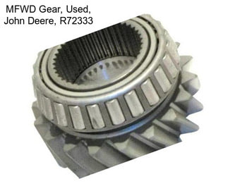 MFWD Gear, Used, John Deere, R72333