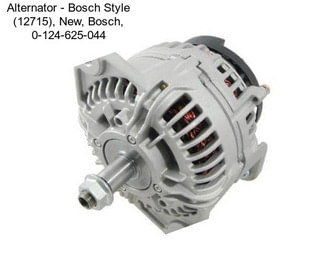 Alternator - Bosch Style (12715), New, Bosch, 0-124-625-044