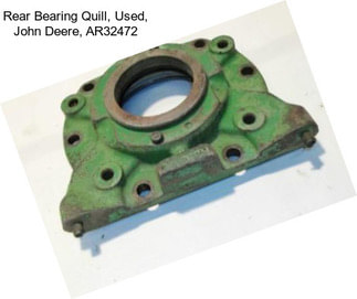 Rear Bearing Quill, Used, John Deere, AR32472
