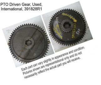 PTO Driven Gear, Used, International, 391828R1