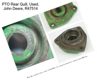 PTO Rear Quill, Used, John Deere, R47514
