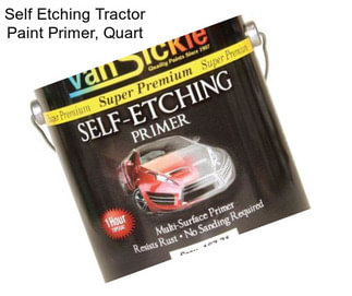 Self Etching Tractor Paint Primer, Quart