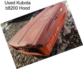 Used Kubota b8200 Hood