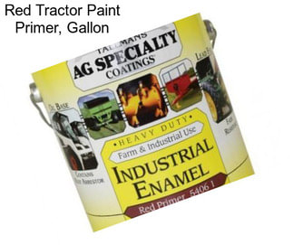 Red Tractor Paint Primer, Gallon