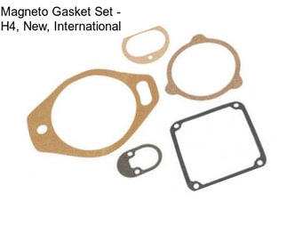 Magneto Gasket Set - H4, New, International