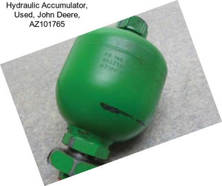 Hydraulic Accumulator, Used, John Deere, AZ101765