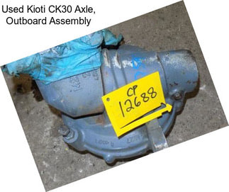 Used Kioti CK30 Axle, Outboard Assembly