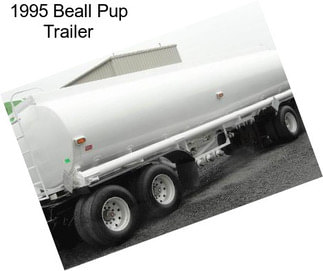 1995 Beall Pup Trailer