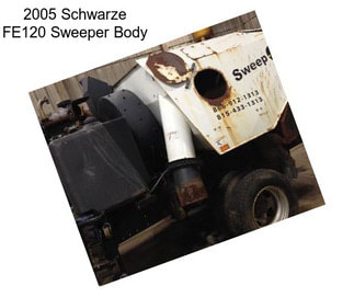 2005 Schwarze FE120 Sweeper Body