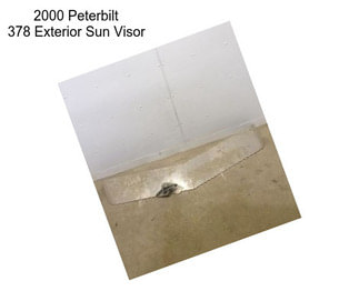 2000 Peterbilt 378 Exterior Sun Visor