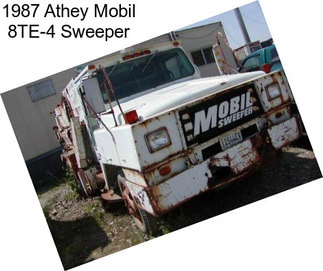 1987 Athey Mobil 8TE-4 Sweeper